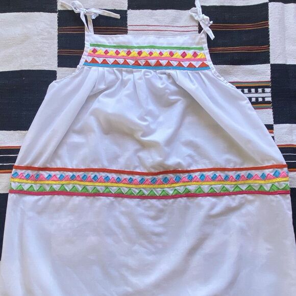 Y2K Handmade Spring Summer Boho Hippie Dress. Midi. OOAK. Excellent Shape. S/M - Picture 10 of 15